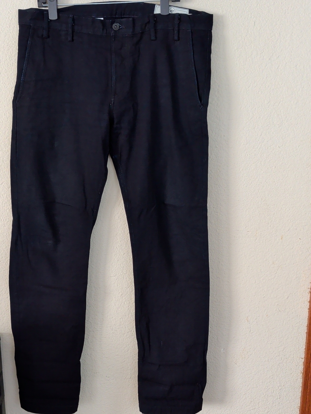 Rogue Territory Navy Selvedge Officer Trouser